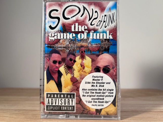 SONS OF FUNK - the game of funk - BRAND NEW CASSETTE TAPE