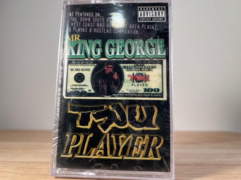 MR. KING GEORGE - tru player - BRAND NEW CASSETTE TAPE