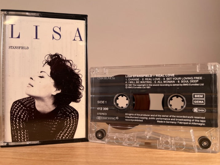 LISA STANSFIELD - real love - CASSETTE TAPE