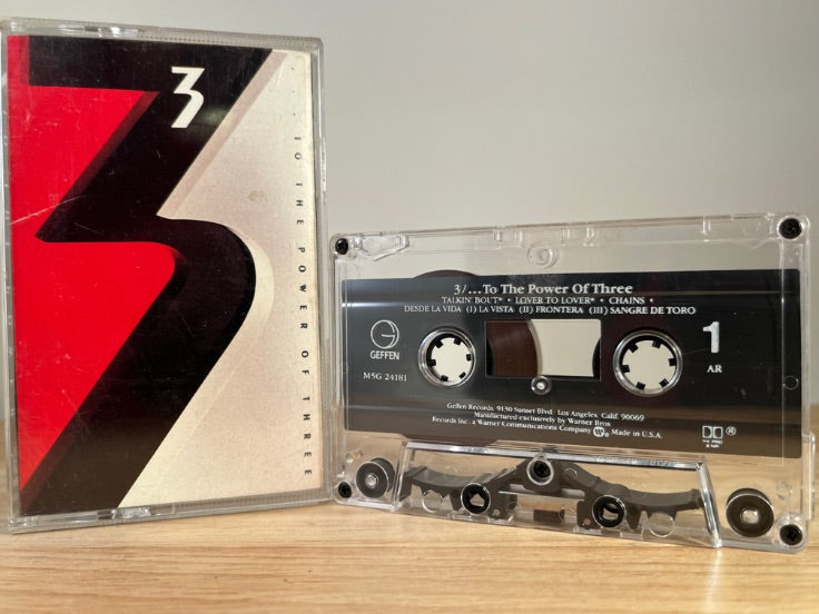 3 - to the power of three - CASSETTE TAPE