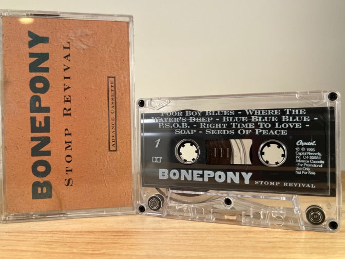 BONEPONY - stomp revival - CASSETTE TAPE