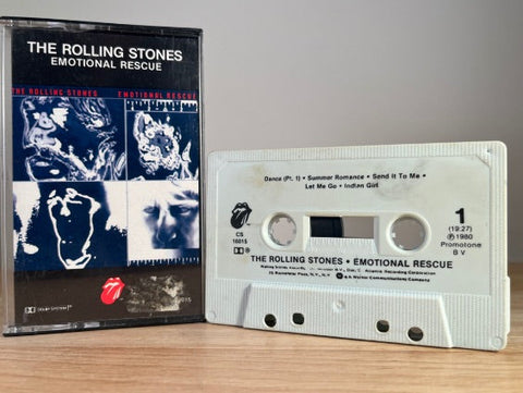 THE ROLLING STONES - emotional rescue - CASSETTE TAPE