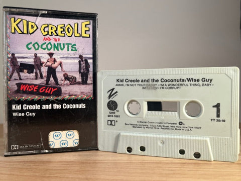 KID CREOLE AND THE COCONUTS - wise guy - CASSETTE TAPE