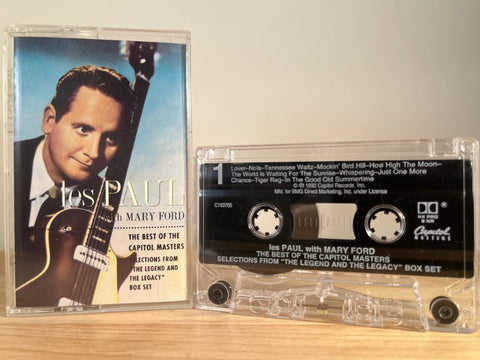 LES PAUL with MARY FORD - best of capitol masters - CASSETTE TAPE