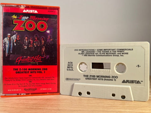 Z100 MORNING ZOO - greatest hits Vol.1 - CASSETTE TAPE