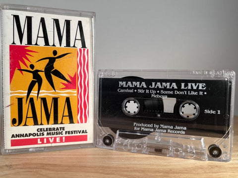 MAMA JAMA LIVE - CASSETTE TAPE