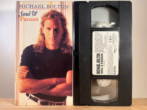 MICHAEL BOLTON - soul & passion - VHS