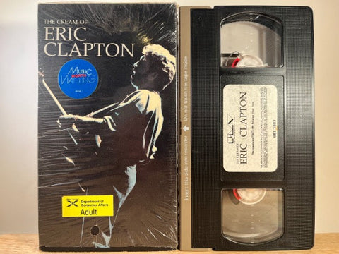 ERIC CLAPTON - the cream of - VHS
