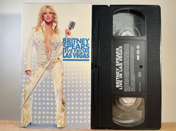 BRITNEY SPEARS - live from las Vegas - VHS