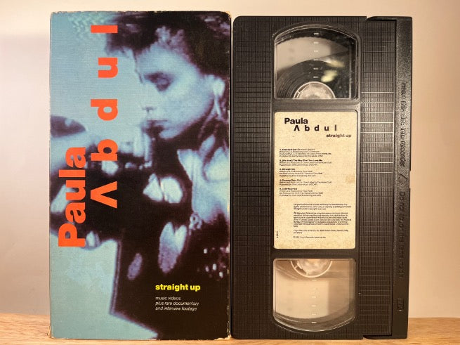 PAULA ABDUL - straight up - VHS