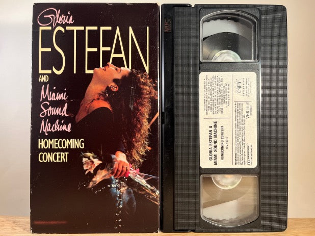 GLORIA ESTEFAN AND MIAMI SOUND MACHINE - homecoming concert - VHS