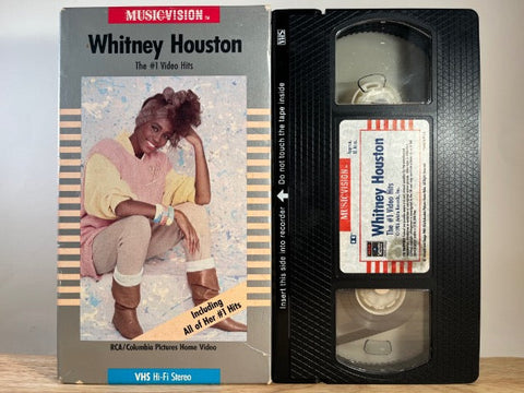 WHITNEY HOUSTON - the #1 video hits - VHS