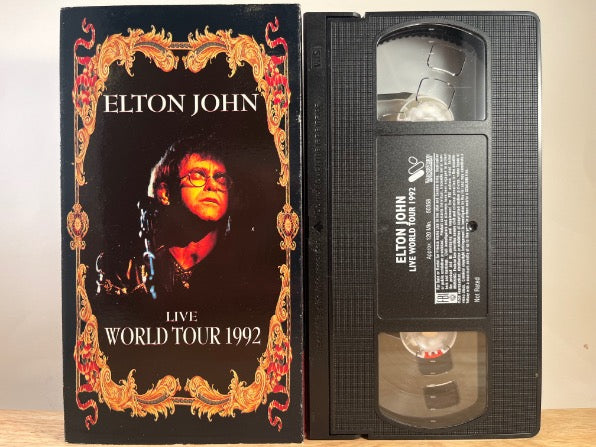 ELTON JOHN - live world tour 1992 - VHS