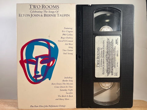 TWO ROOMS - celebrating the songs of elton john & bernie taupin - VHS