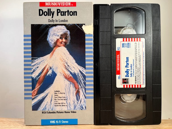 DOLLY PARTON - dolly in london - VHS