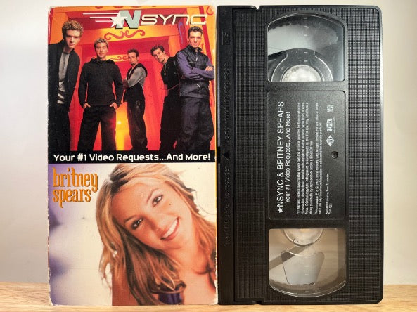 NSYNC & BRITNEY SPEARS - your #1 video requests and more - VHS