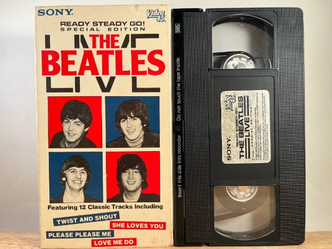 THE BEATLES - live - VHS