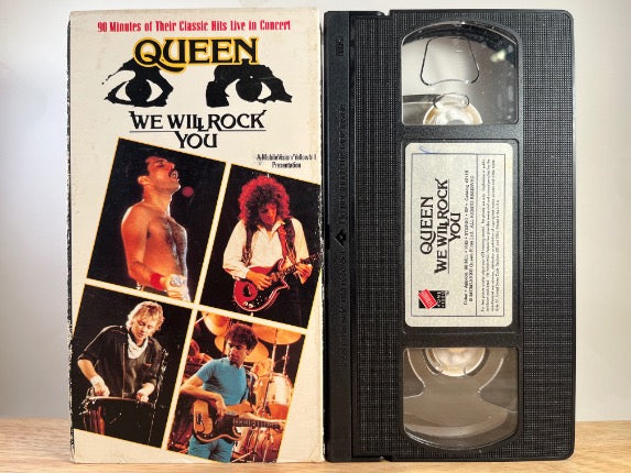 QUEEN - we will rock you- VHS