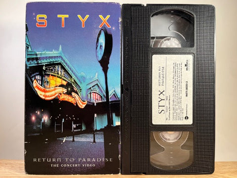 STYX - return to paradise - VHS
