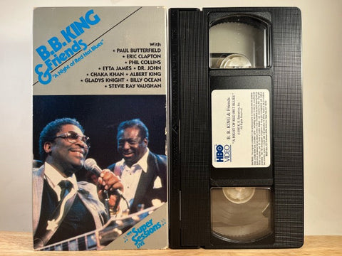 B.B. KING & FRIENDS - a night of red hot blues - VHS