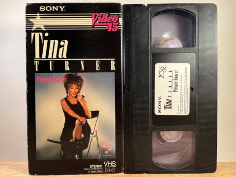 TINA TURNER - private dancer - VHS