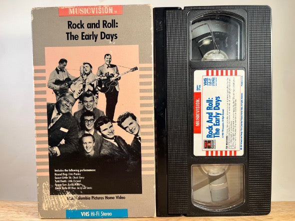 ROCK AND ROLL - the early days various artists - VHS