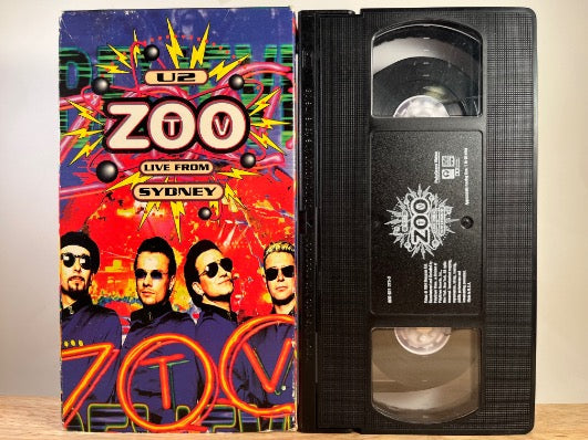 U2 - zoo live from sydney- VHS