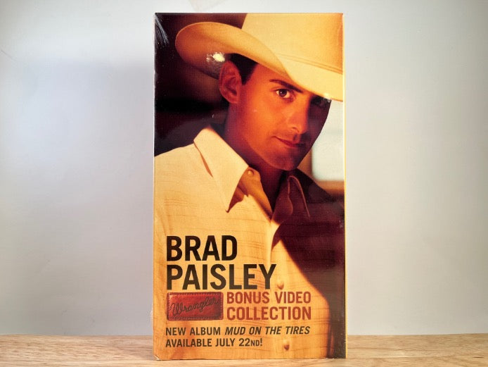 BRAD PAISLEY - bonus video collection - BRAND NEW VHS