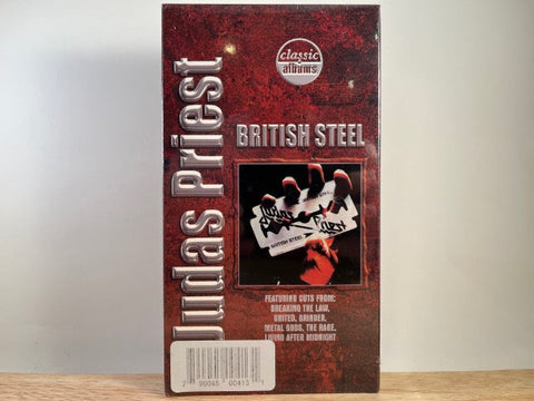 JUDAS PRIEST - british steel - BRAND NEW VHS