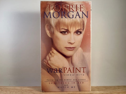 LORRIE MORGAN - war/paint - BRAND NEW VHS
