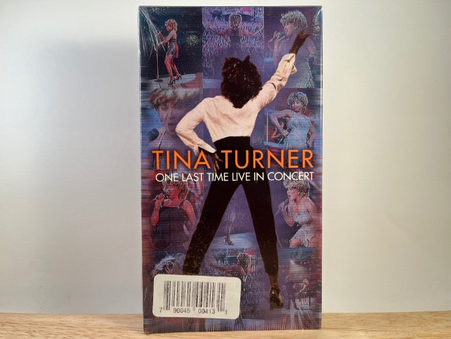 TINA TURNER - one last time in concert - BRAND NEW VHS