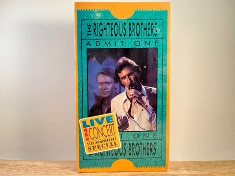 THE RIGHTEOUS BROTHERS - admit one - BRAND NEW VHS