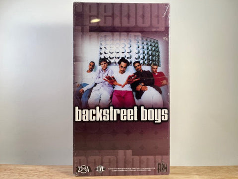 BACKSTREET BOYS - s/t - BRAND NEW VHS