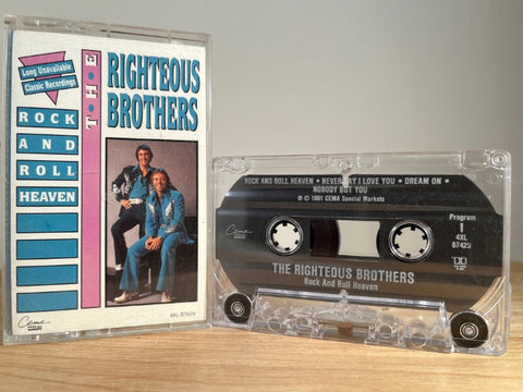 THE RIGHTEOUS BROTHERS - rock n roll heaven- CASSETTE TAPE