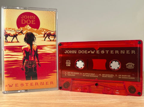 JOHN DOE - westerner - CASSETTE TAPE