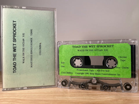 TOAD THE WET SPROCKET - walk on the ocean [promotional] CASSETTE TAPE
