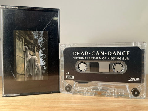 DEAD CAN DANCE - within the realm of a dying sun [UK] - CASSETTE TAPE