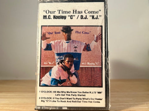 M.C. KOOLEY “C” - our time has come - BRAND NEW CASSETTE TAPE
