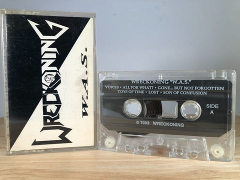 WRECKONING - W.A.S. - CASSETTE TAPE