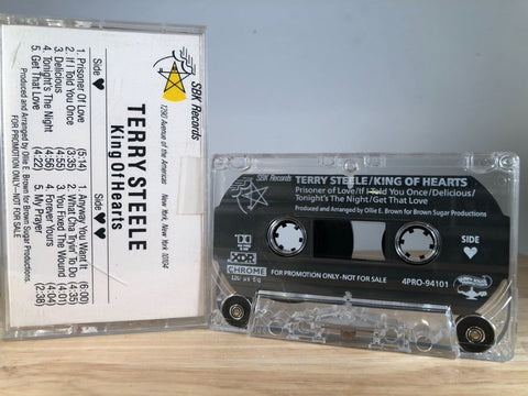 TERRY STEELE - king of hearts - CASSETTE TAPE