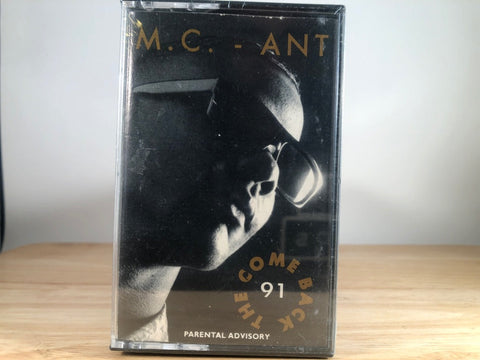 M.C. ANT - the come back 91 - BRAND NEW CASSETTE TAPE