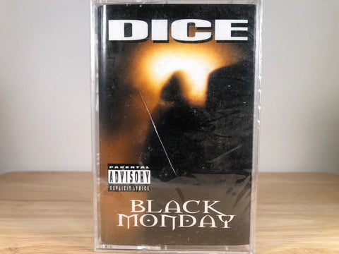 DICE - black Monday - BRAND NEW CASSETTE TAPE