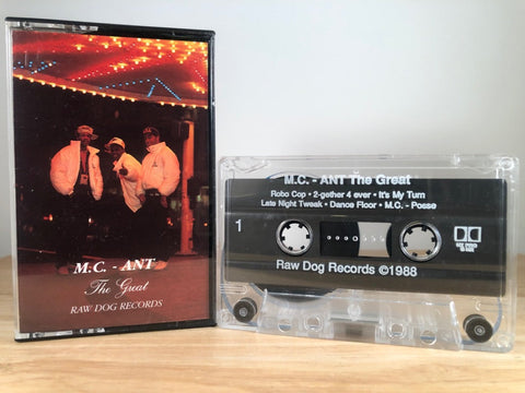 M.C. ANT - the great - CASSETTE TAPE