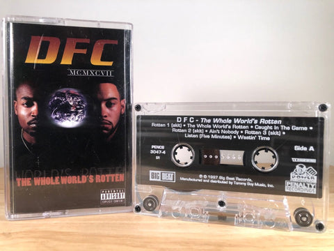 DFC - the whole worlds rotten - CASSETTE TAPE
