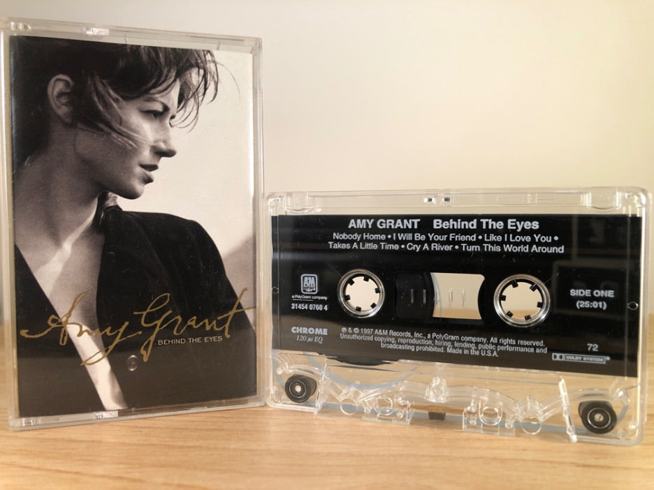 AMY GRANT - behind the eyes - CASSETTE TAPE