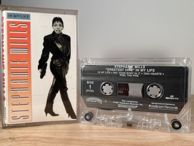 STEPHANIE MILLS - in my life - CASSETTE TAPE