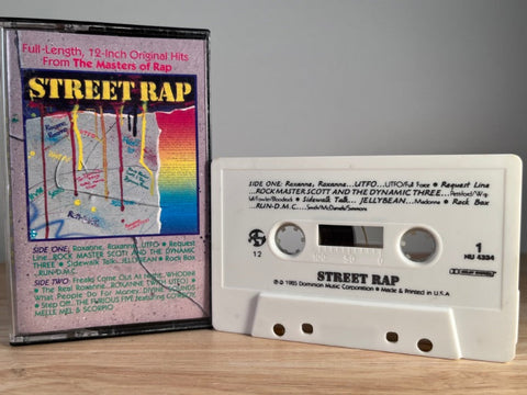 STREET RAP - various artists - CASSETTE TAPE