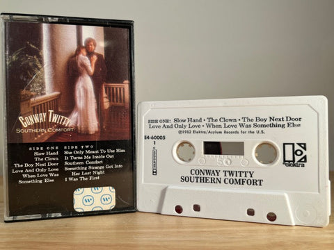 CONWAY TWITTY - southern comfort - CASSETTE TAPE