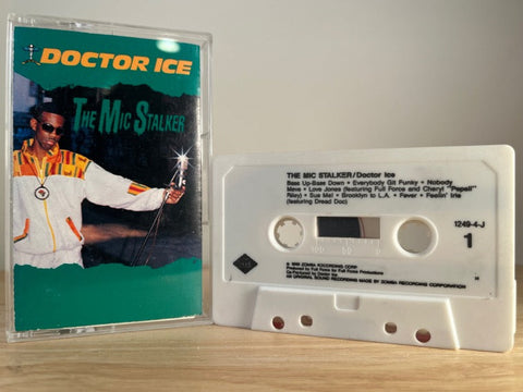 DOCTOR ICE - the mic stalker - CASSETTE TAPE