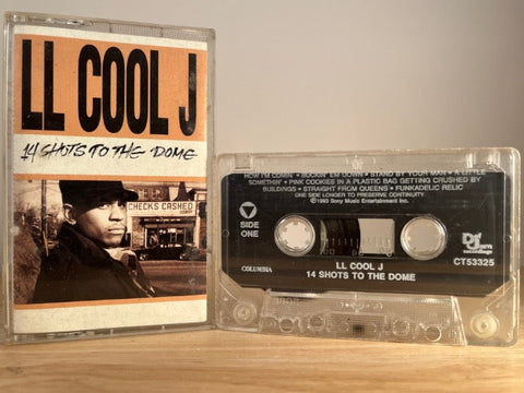 LL COOL J - 14 shots to the dome - CASSETTE TAPE
